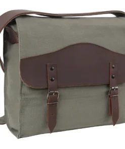 Rothco Vintage Canvas Medic Bag With Leather Accents Bags
