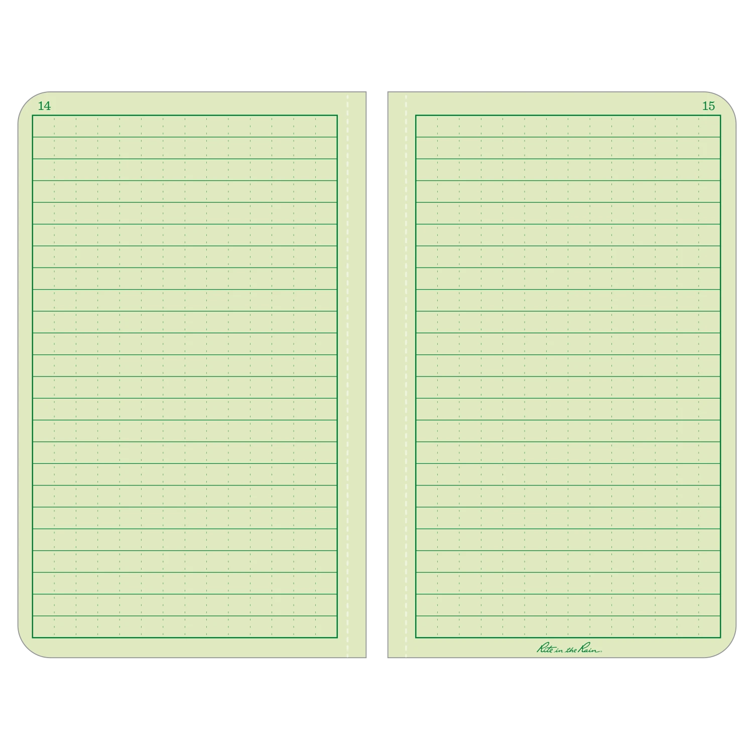 Rite In The Rain Weatherproof Hard Cover Notebook, 4.25 In. X 6.75 In. 8 Rite In The Rain Weatherproof Hard Cover Notebook, 4.25 In. X 6.75 In.