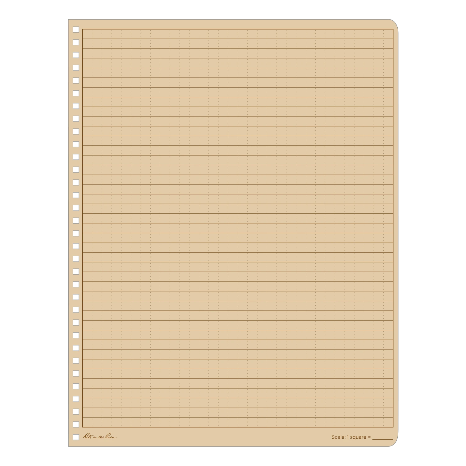 Books, Binders & Notepads Rite In The Rain Weatherproof Side Spiral Notebook, 8.5 In. X 11 In. 4 Books, Binders & Notepads Rite In The Rain Weatherproof Side Spiral Notebook, 8.5 In. X 11 In.