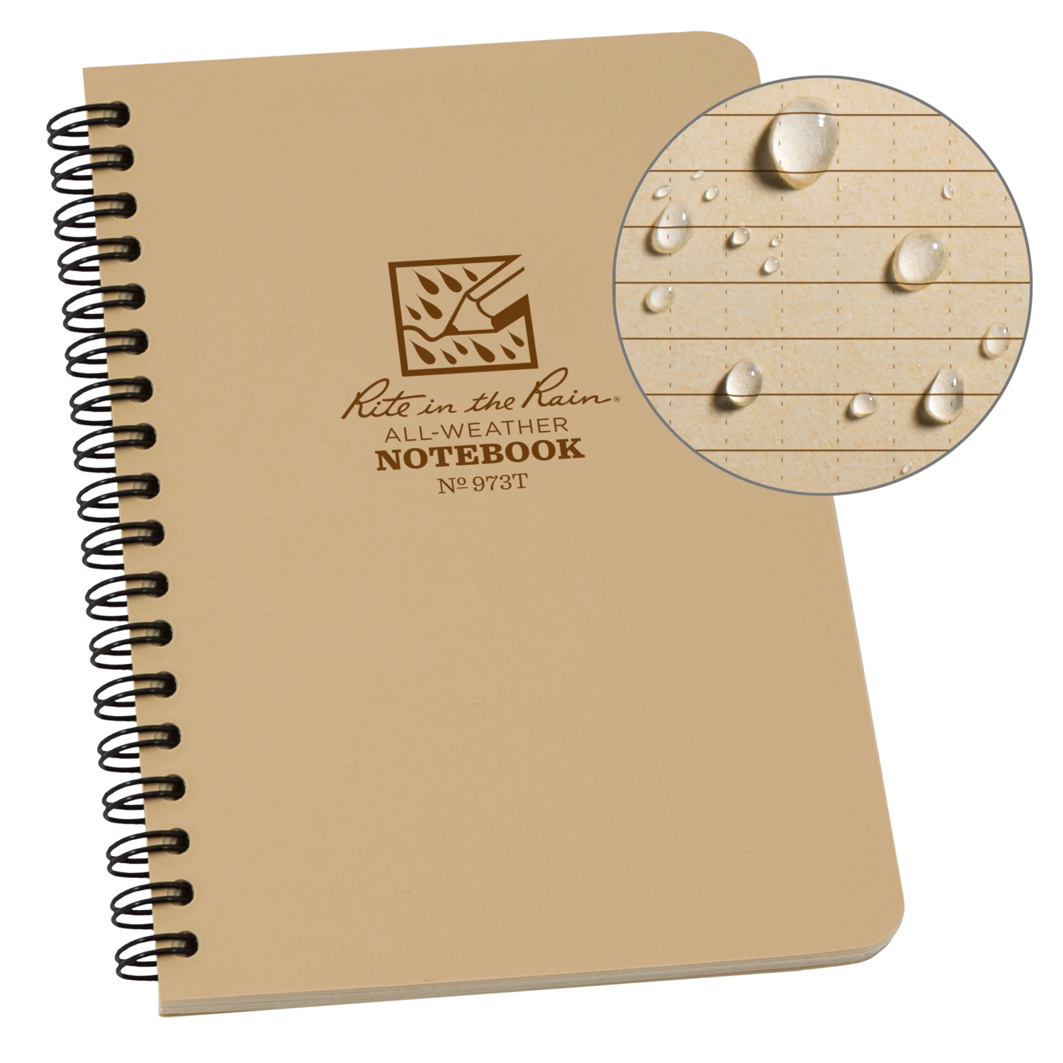 Books, Binders & Notepads Rite In The Rain Weatherproof Side Spiral Notebook, 4.625 In X 7 In 5 Books, Binders & Notepads Rite In The Rain Weatherproof Side Spiral Notebook, 4.625 In X 7 In