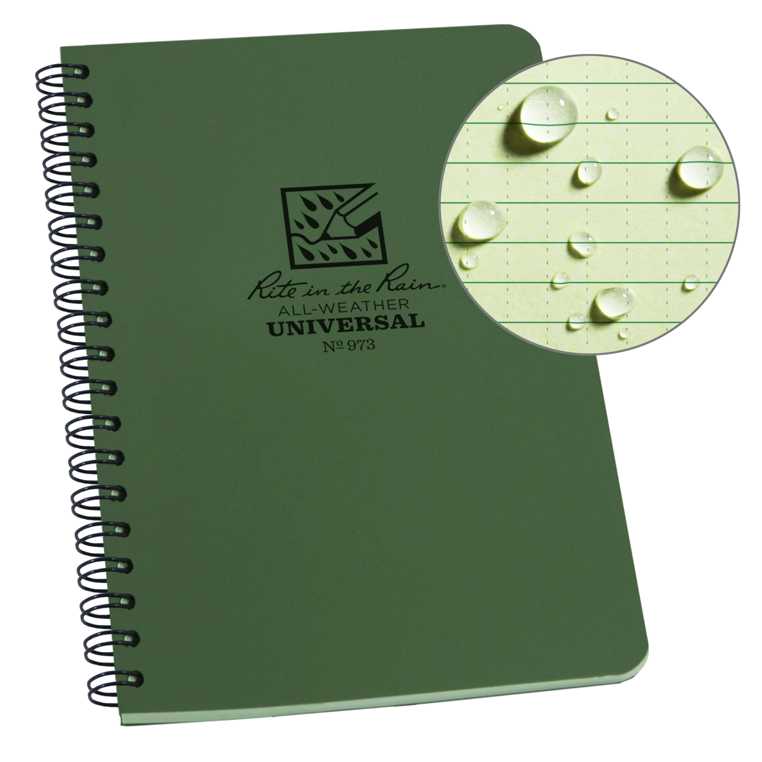 Books, Binders & Notepads Rite In The Rain Weatherproof Side Spiral Notebook, 4.625 In X 7 In 9 Books, Binders & Notepads Rite In The Rain Weatherproof Side Spiral Notebook, 4.625 In X 7 In