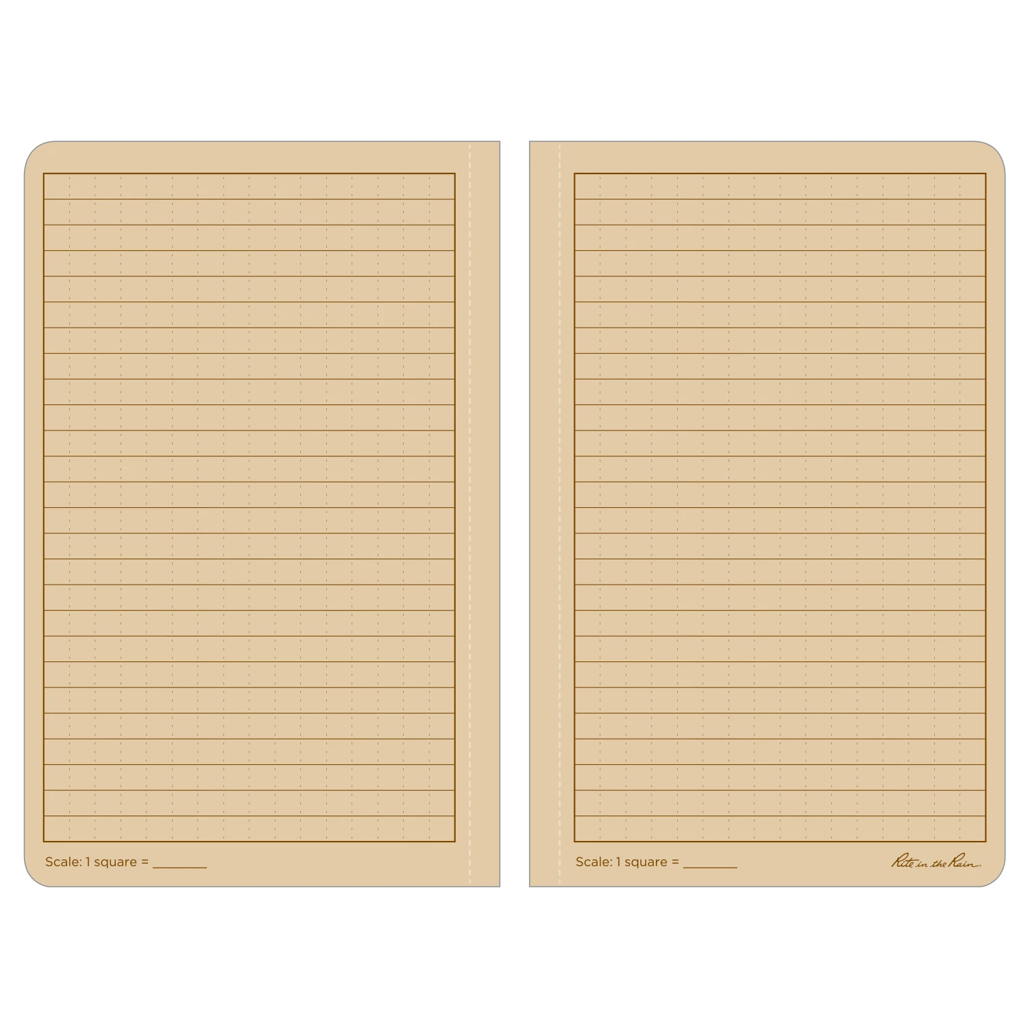 Rite In The Rain Weatherproof Soft Cover Notebook, 4.625 In. X 7.25 In. 2 Rite In The Rain Weatherproof Soft Cover Notebook, 4.625 In. X 7.25 In.