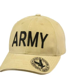 Rothco Vintage Deluxe Army Low Profile Insignia Cap