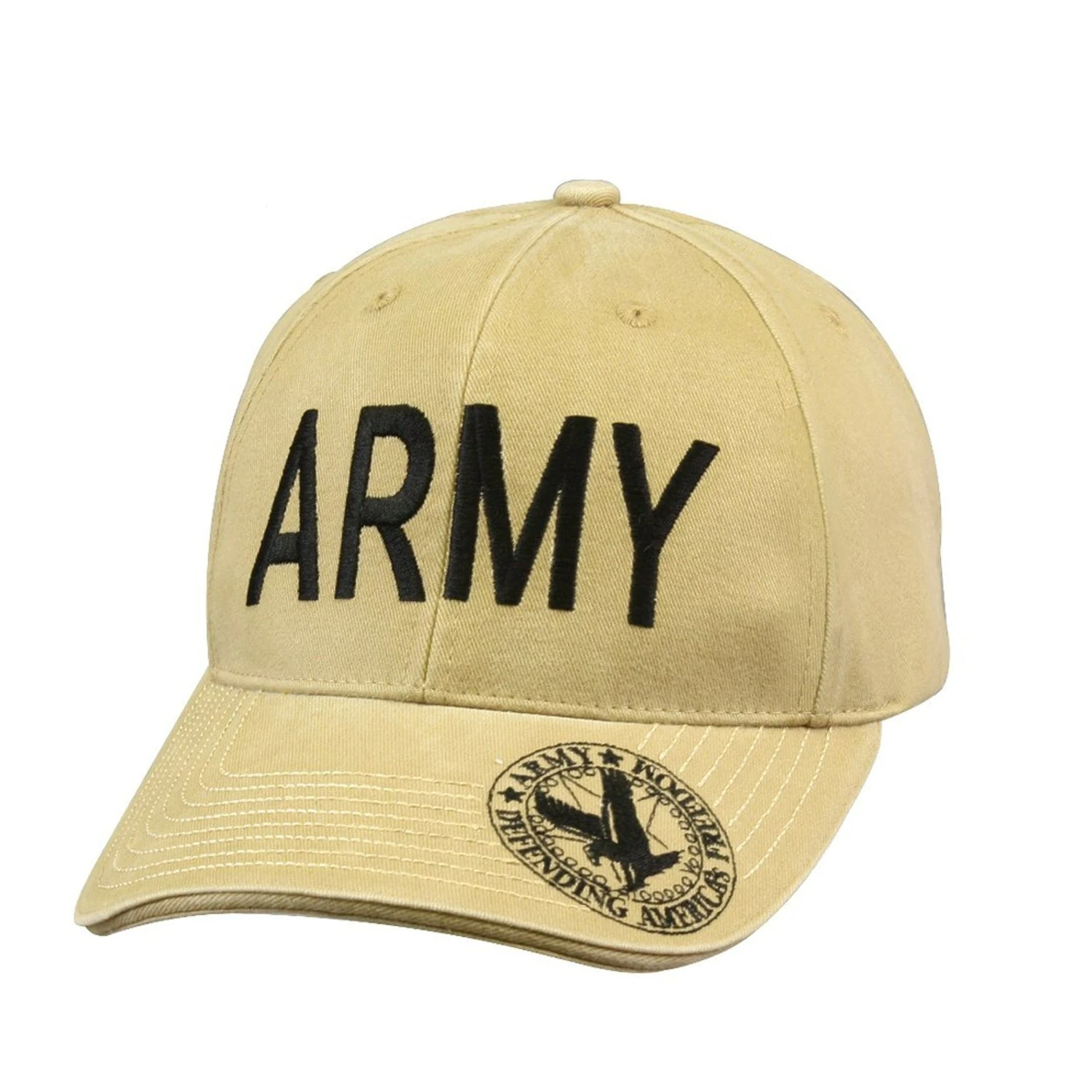 Rothco Vintage Deluxe Army Low Profile Insignia Cap 2 Rothco Vintage Deluxe Army Low Profile Insignia Cap