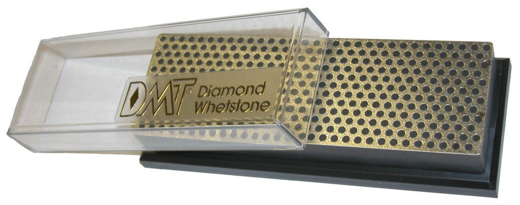 DMT 6 Inch Diamond Whetstone Sharpener With Plastic Box Gear 3 DMT 6 Inch Diamond Whetstone Sharpener With Plastic Box Gear
