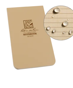 Waterproof Notebooks Rite In The Rain Weatherproof Top Bound Notebook, 3.25 In. X 5.25 In. 14 Waterproof Notebooks Rite In The Rain Weatherproof Top Bound Notebook, 3.25 In. X 5.25 In.