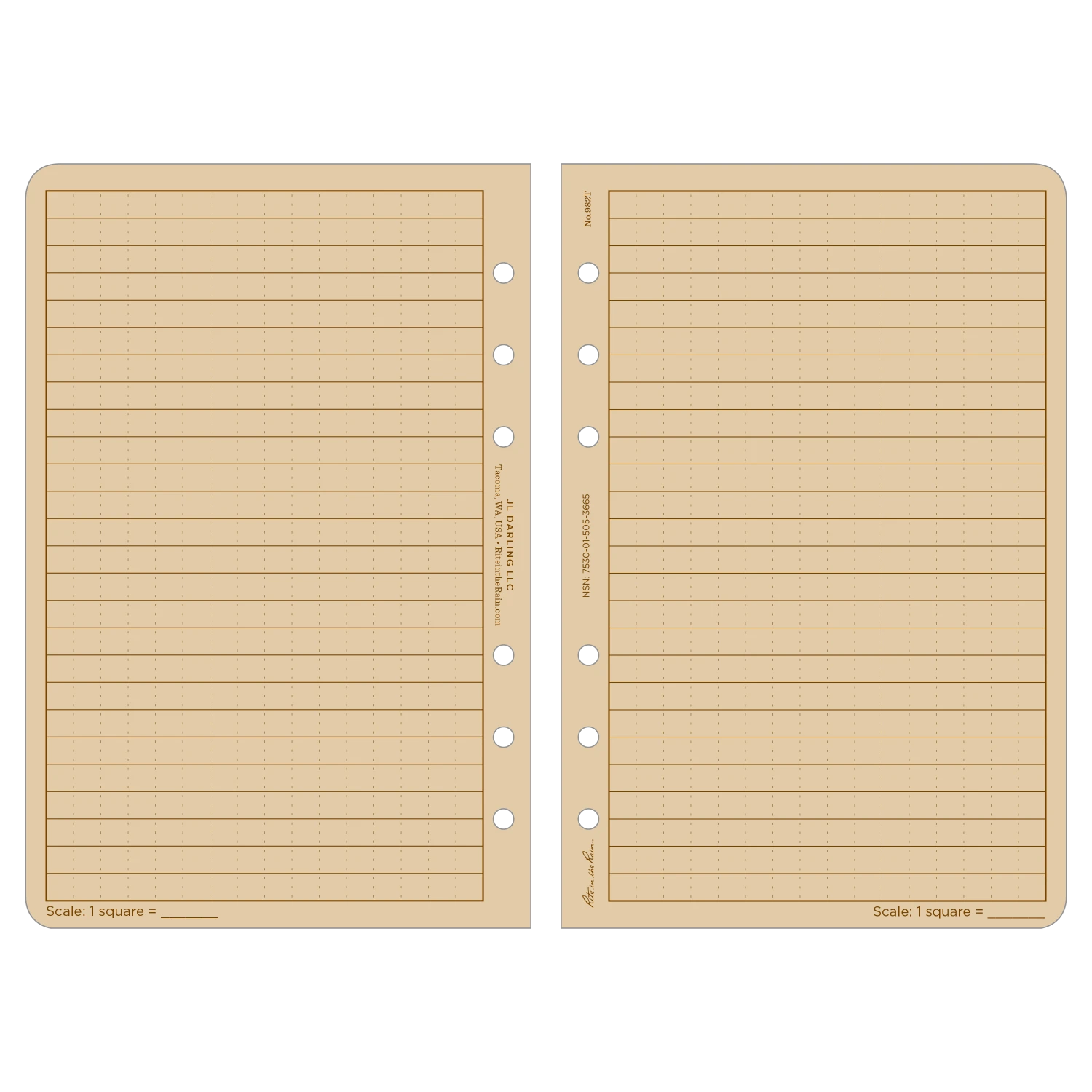 Rite In The Rain Weatherproof Binder Kit 9 Rite In The Rain Weatherproof Binder Kit