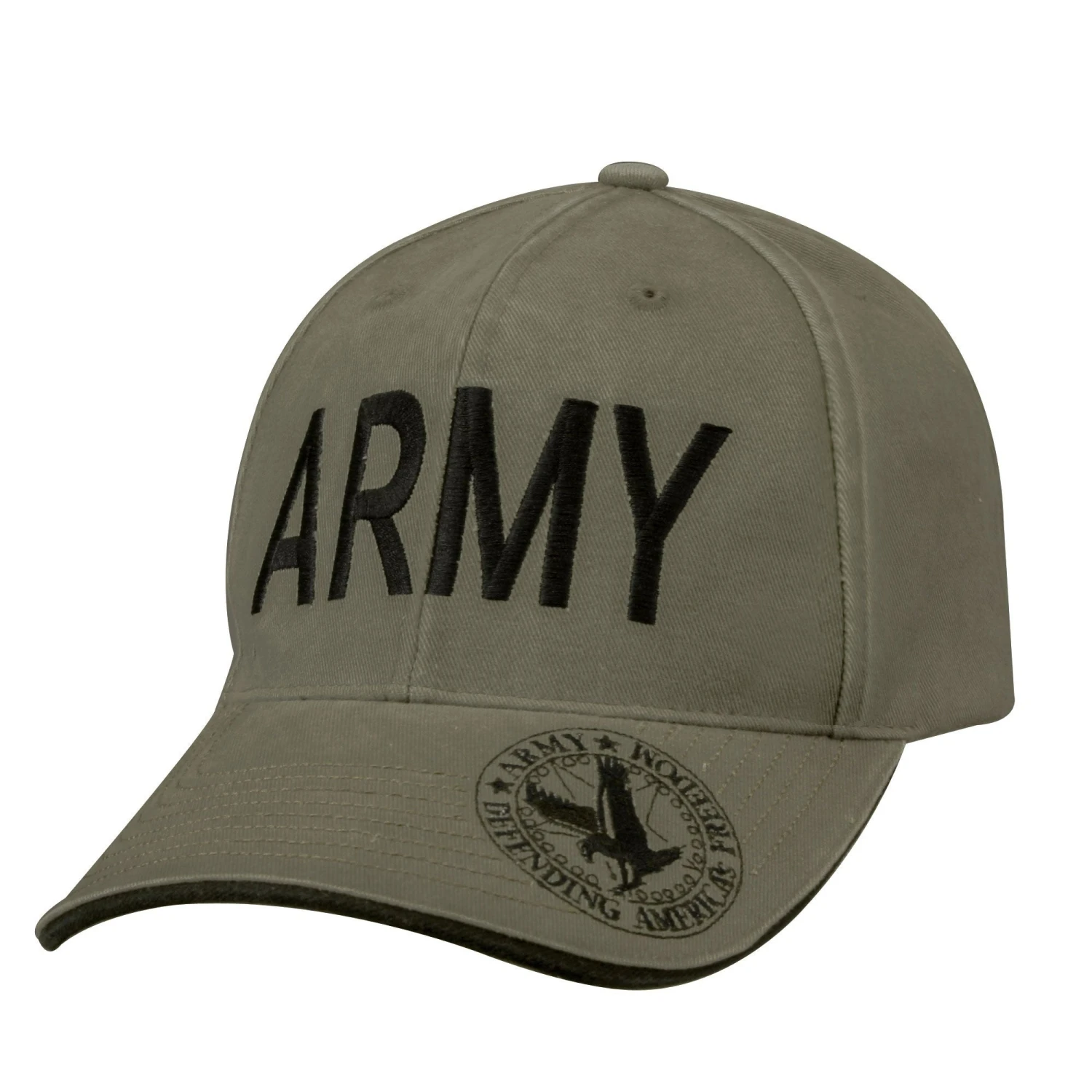 Rothco Vintage Deluxe Army Low Profile Insignia Cap 1 Rothco Vintage Deluxe Army Low Profile Insignia Cap