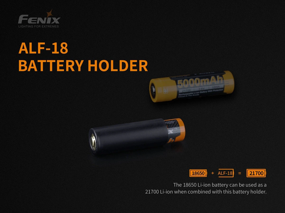 FENIX ALF-18 BATTERY HOLDER 3 FENIX ALF-18 BATTERY HOLDER