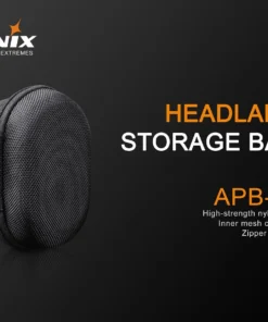 FENIX APB-20 HEADLAMP STORAGE BAG Fenix Lights 7 FENIX APB-20 HEADLAMP STORAGE BAG Fenix Lights