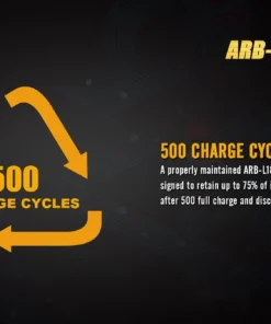 FENIX ARB-L18 2600U USB RECHARGEABLE LI-ION 18650 BATTERY