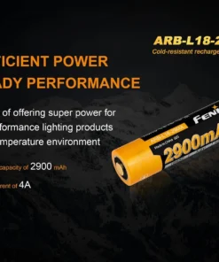 Fenix Lights FENIX ARB-L18 2900L COLD RESISTANT RECHARGEABLE 18650 BATTERY 12 Fenix Lights FENIX ARB-L18 2900L COLD RESISTANT RECHARGEABLE 18650 BATTERY