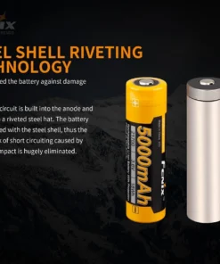 FENIX ARB-L21 5000 21700 LI-ION RECHARGEABLE BATTERY Fenix Lights 11 FENIX ARB-L21 5000 21700 LI-ION RECHARGEABLE BATTERY Fenix Lights