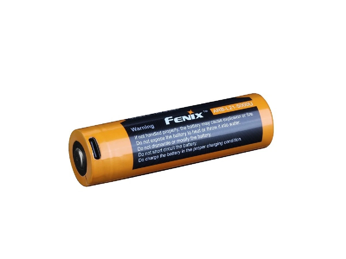 Fenix Lights FENIX ARB-L21 5000U 21700 LI-ION RECHARGEABLE BATTERY 1 Fenix Lights FENIX ARB-L21 5000U 21700 LI-ION RECHARGEABLE BATTERY