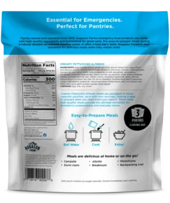 Augason Farms Fettuccini Alfredo Super Pouch