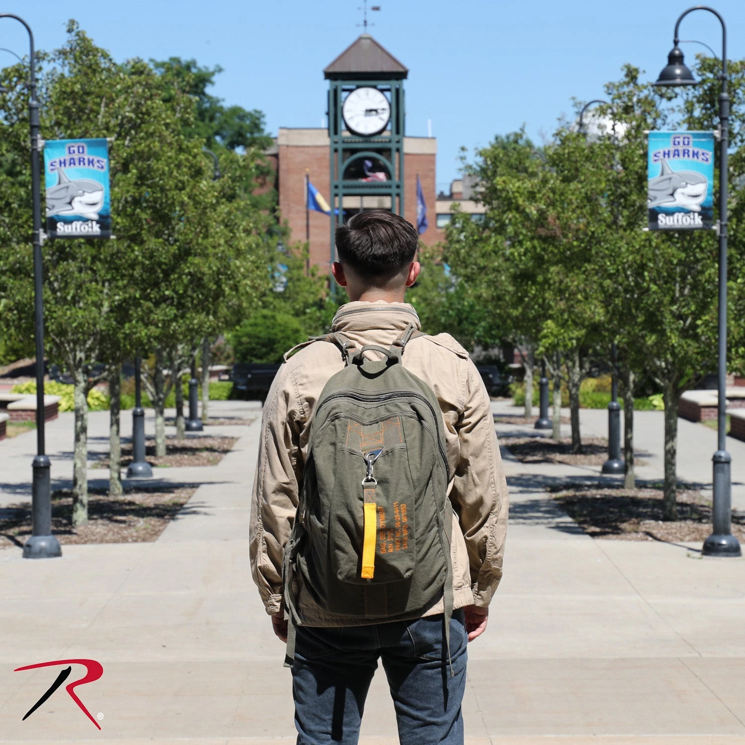 Rothco Vintage Canvas Flight Backpack 4 Rothco Vintage Canvas Flight Backpack