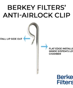 Water Berkey Anti-airlock Clip