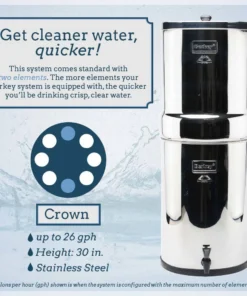 Crown Berkey Water Filter (6 Gal)