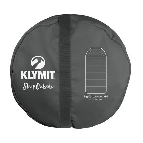 Klymit Big Cottonwood -20 Sleeping Bag - Tan Camping & Hunting 4 Klymit Big Cottonwood -20 Sleeping Bag - Tan Camping & Hunting