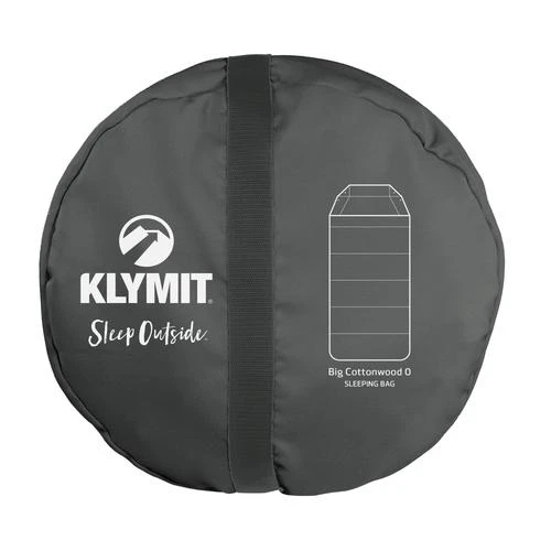Klymit Big Cottonwood 0 Sleeping Bag - Green 7 Klymit Big Cottonwood 0 Sleeping Bag - Green