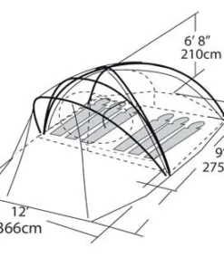EUREKA BON ECHO TOUR 600 TENT Gear 7 EUREKA BON ECHO TOUR 600 TENT Gear