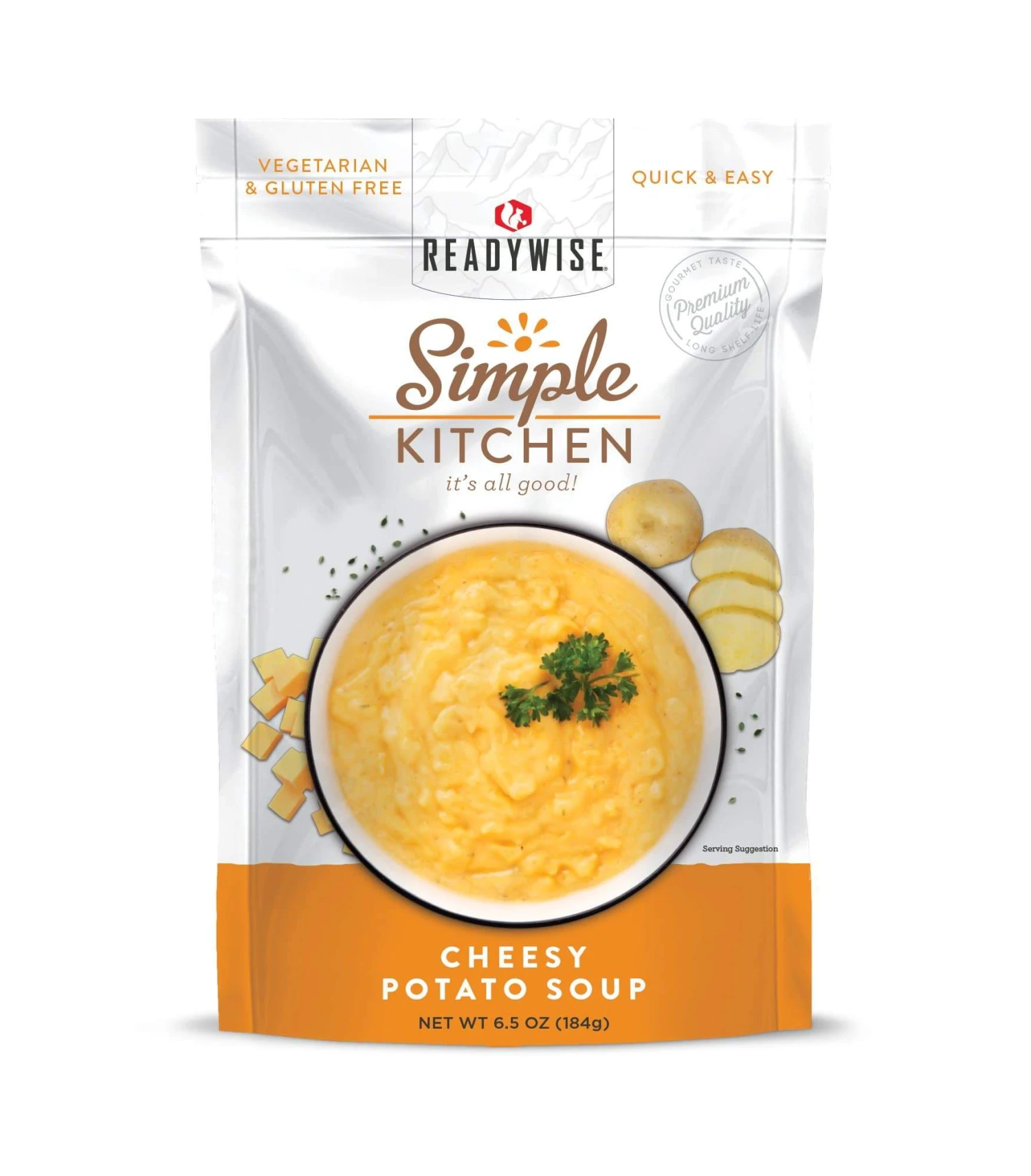 ReadyWise Food & Food Storage Simple Kitchen Cheesy Potato Soup - 6 Pack 2 ReadyWise Food & Food Storage Simple Kitchen Cheesy Potato Soup - 6 Pack