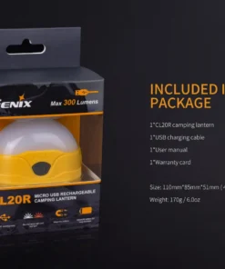 Fenix CL20R USB Rechargeable Lantern Gear
