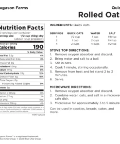 Food & Food Storage Augason Farms Quick Rolled Oats