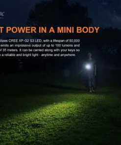 Fenix E01 V2.0 100 Lumens AAA Flashlight Flashlights