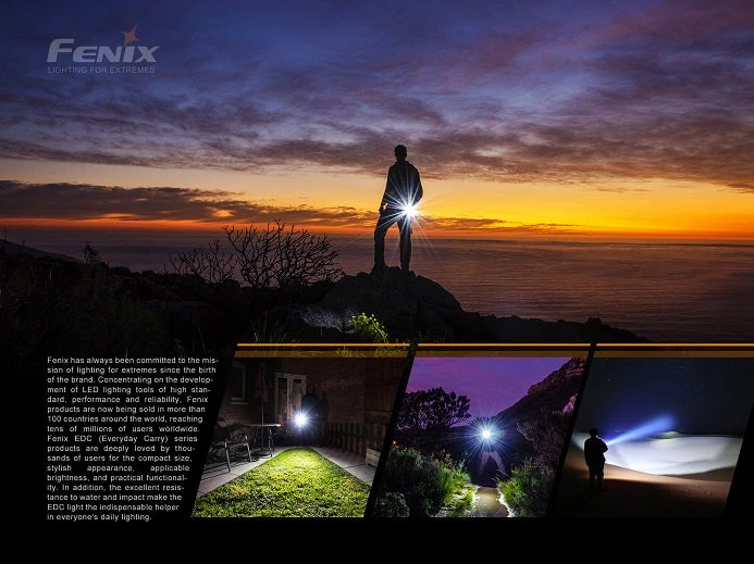 Fenix E02R Rechargeable 200 Lumen Keychain Light 13 Fenix E02R Rechargeable 200 Lumen Keychain Light