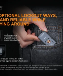 FENIX E03R 260 LUMENS KEYCHAIN FLASHLIGHT Flashlights