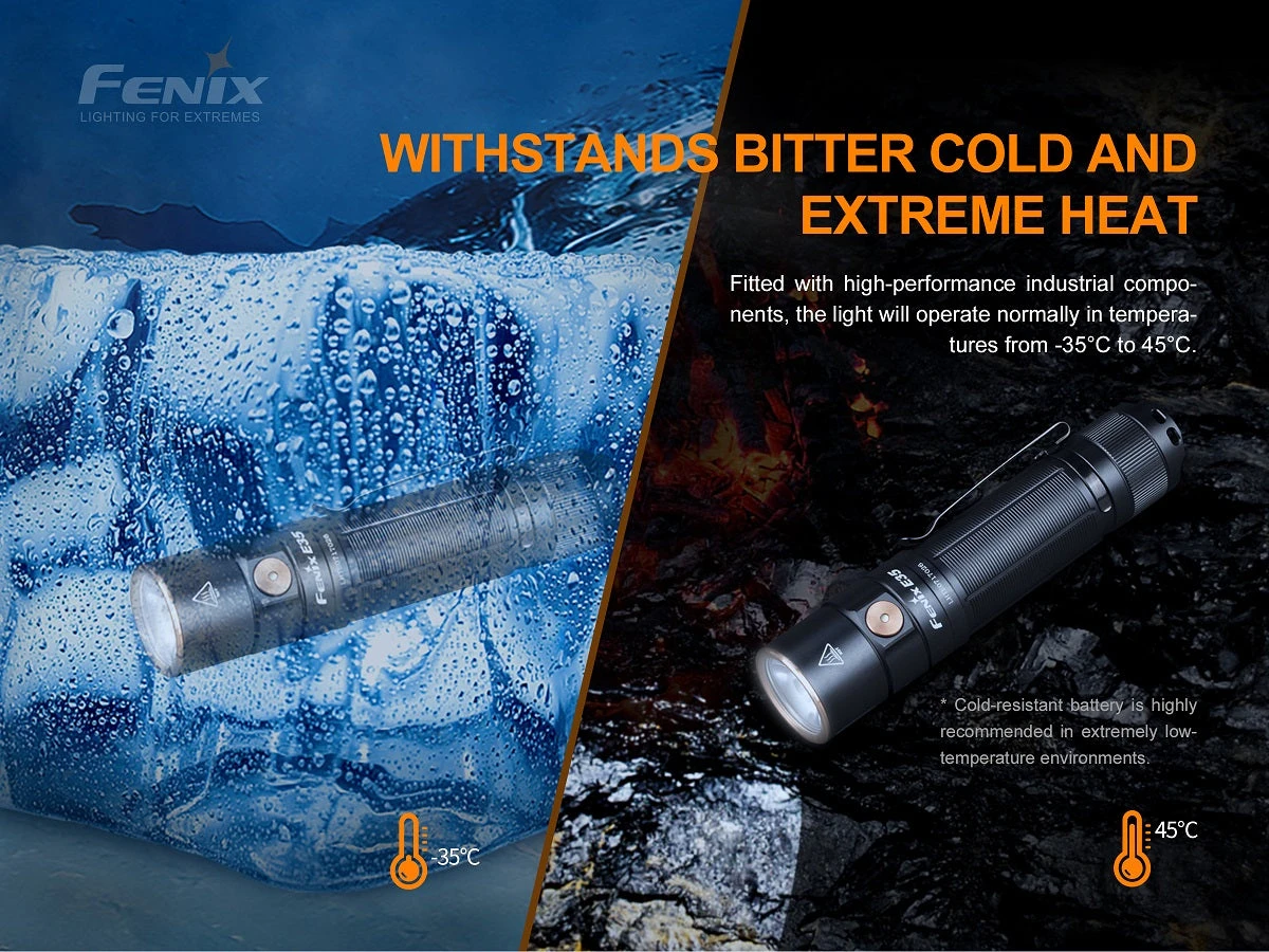 Flashlights FENIX E35 V3.0 3000 LUMENS RECHARGEABLE FLASHLIGHT 12 Flashlights FENIX E35 V3.0 3000 LUMENS RECHARGEABLE FLASHLIGHT