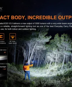 Flashlights FENIX E35 V3.0 3000 LUMENS RECHARGEABLE FLASHLIGHT 18 Flashlights FENIX E35 V3.0 3000 LUMENS RECHARGEABLE FLASHLIGHT