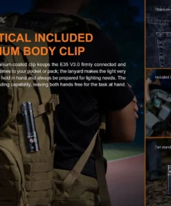 Flashlights FENIX E35 V3.0 3000 LUMENS RECHARGEABLE FLASHLIGHT 24 Flashlights FENIX E35 V3.0 3000 LUMENS RECHARGEABLE FLASHLIGHT