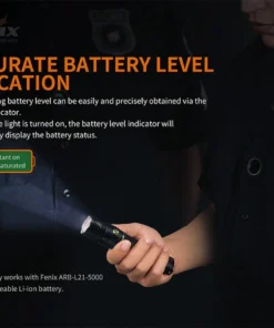 Fenix PD36R 1600 Lumens Rechargeable Flashlight Flashlights