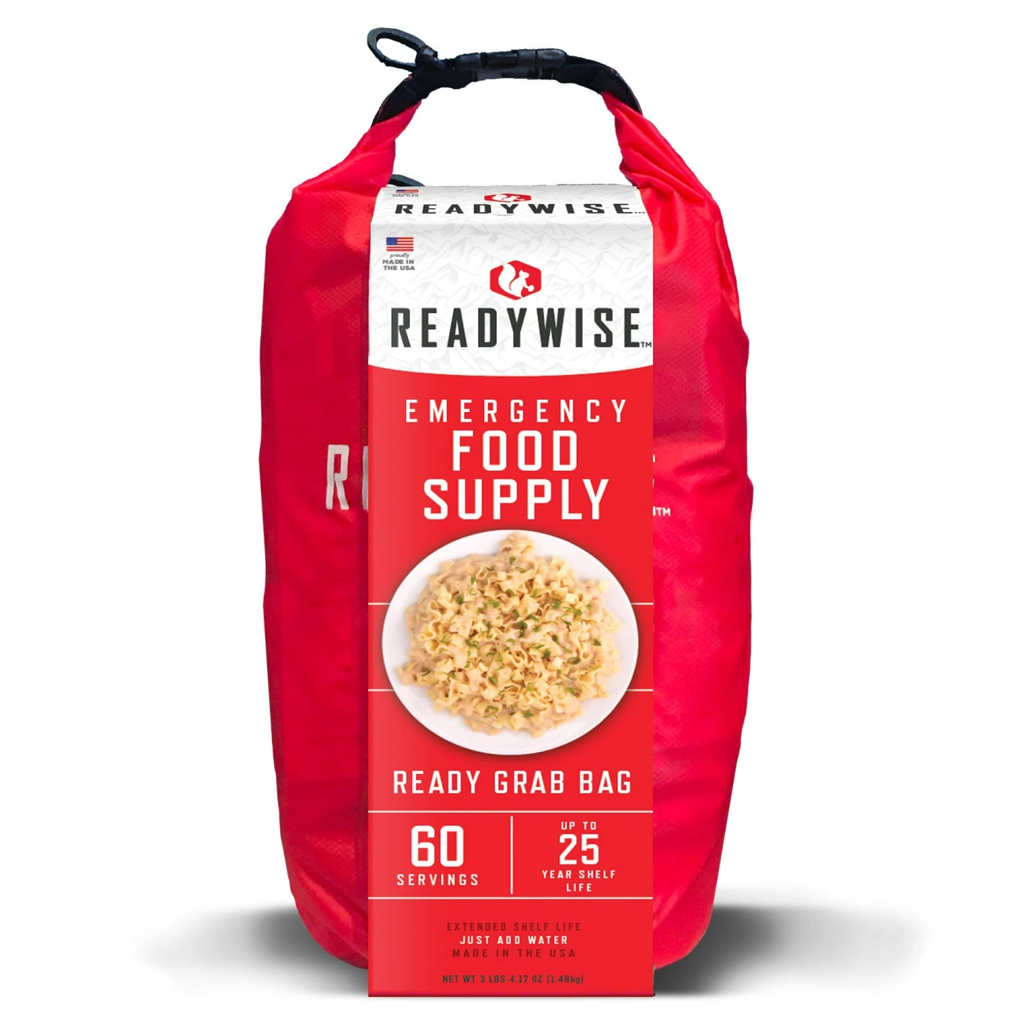 Food & Food Storage ReadyWise Emergency Food Supply Ready Grab Bag - 60 Servings 1 Food & Food Storage ReadyWise Emergency Food Supply Ready Grab Bag - 60 Servings