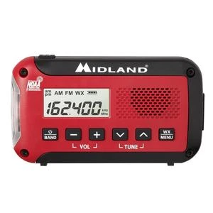 Midland ER10VP E+Ready Compact Emergency Alert Am/FM Weather Radio 1 Midland ER10VP E+Ready Compact Emergency Alert Am/FM Weather Radio