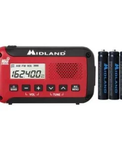 Midland ER10VP E+Ready Compact Emergency Alert Am/FM Weather Radio