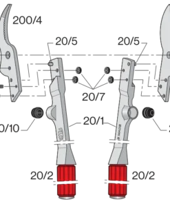 FELCO 20 Classic Loppers 43 Cm / 16.9 Inch