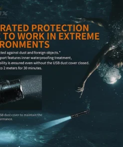 Fenix PD36R 1600 Lumens Rechargeable Flashlight Flashlights