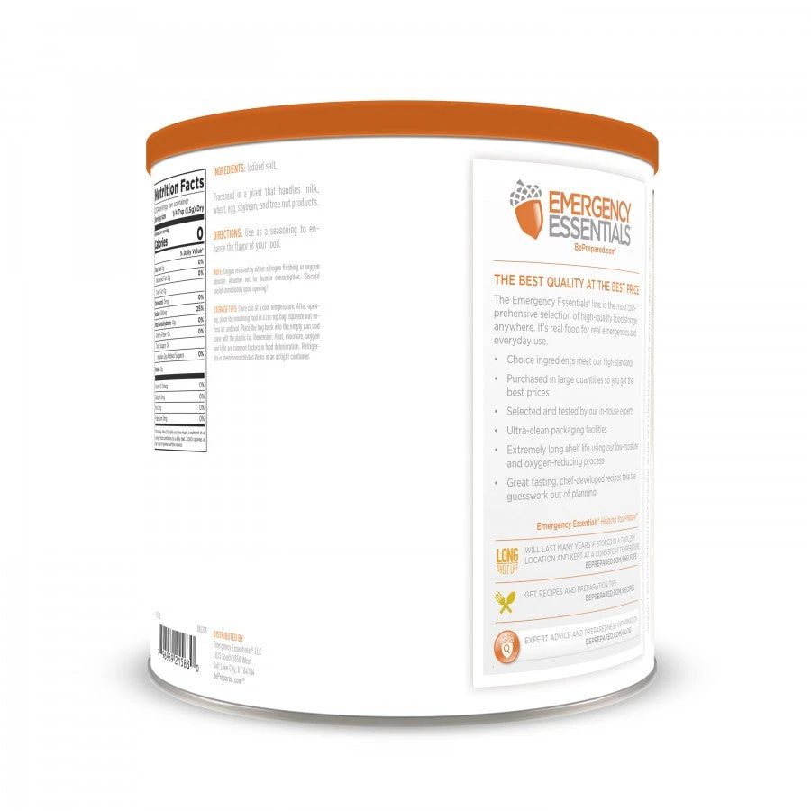 Food & Food Storage Emergency Essentials Iodized Salt Large Can 2 Food & Food Storage Emergency Essentials Iodized Salt Large Can