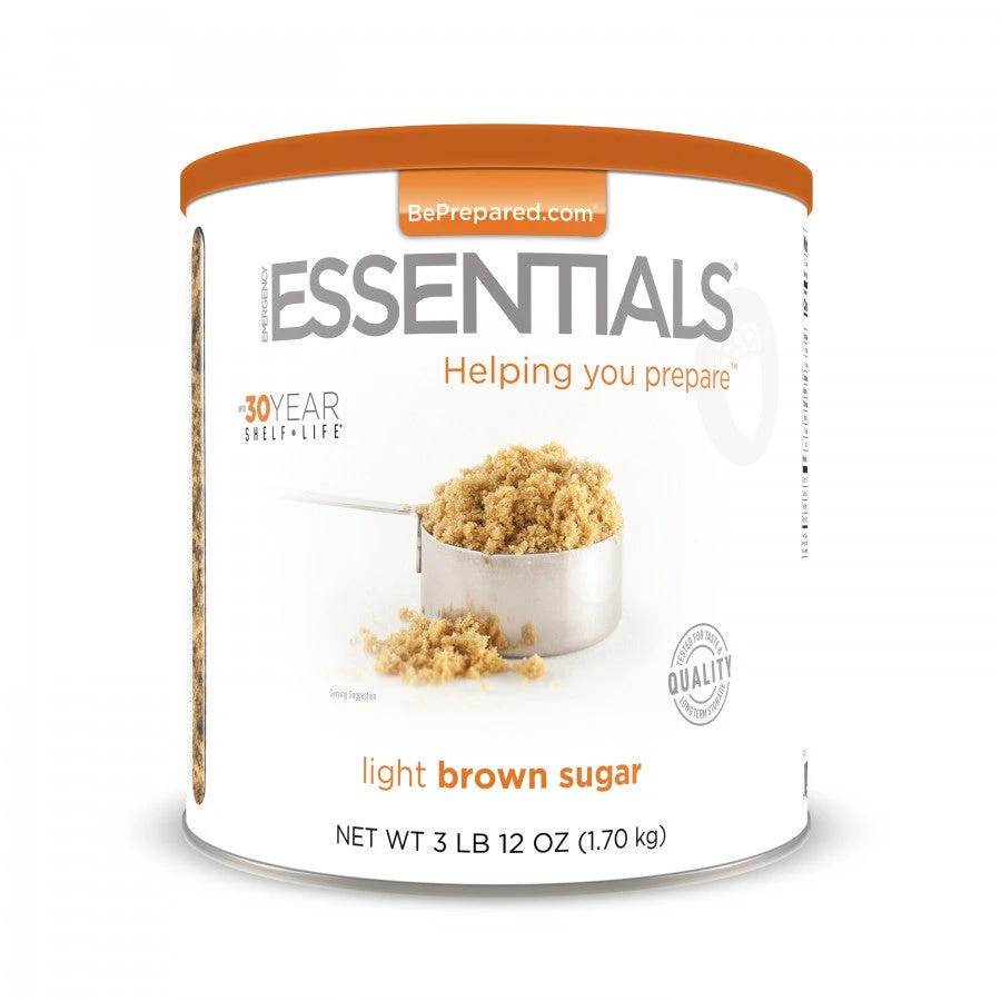 Emergency Essentials Light Brown Sugar Large Can Food & Food Storage 1 Emergency Essentials Light Brown Sugar Large Can Food & Food Storage