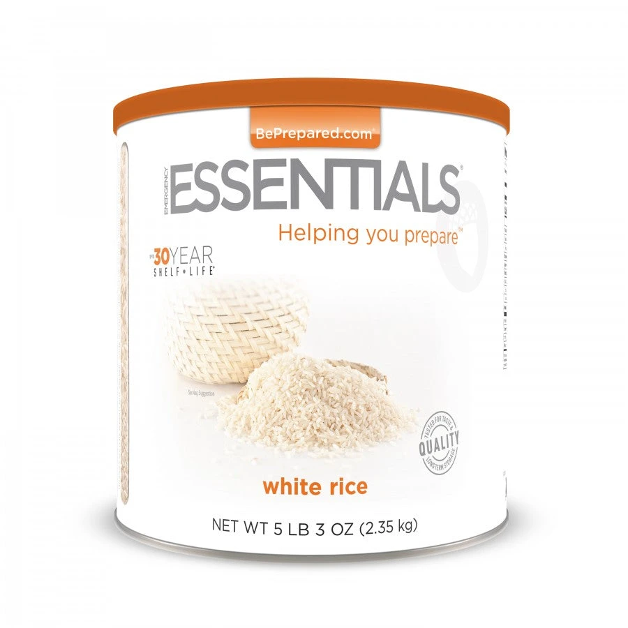 Emergency Essentials White Rice Large Can Food & Food Storage 1 Emergency Essentials White Rice Large Can Food & Food Storage