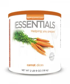 Emergency Essentials Carrot Dices Large Can Food & Food Storage