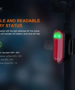 Gear FENIX BC05R V2.0 RECHARGEABLE BIKE TAILLIGHT