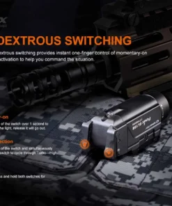 Fenix GL19R Rechargeable Tac Light - 1200 Lumens