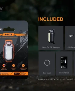 Fenix E-Lite 150 Lumens Multipurpose Mini Flashlight