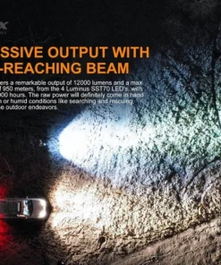 Fenix LR50R 12000 Lumen Multifunctional Search Light