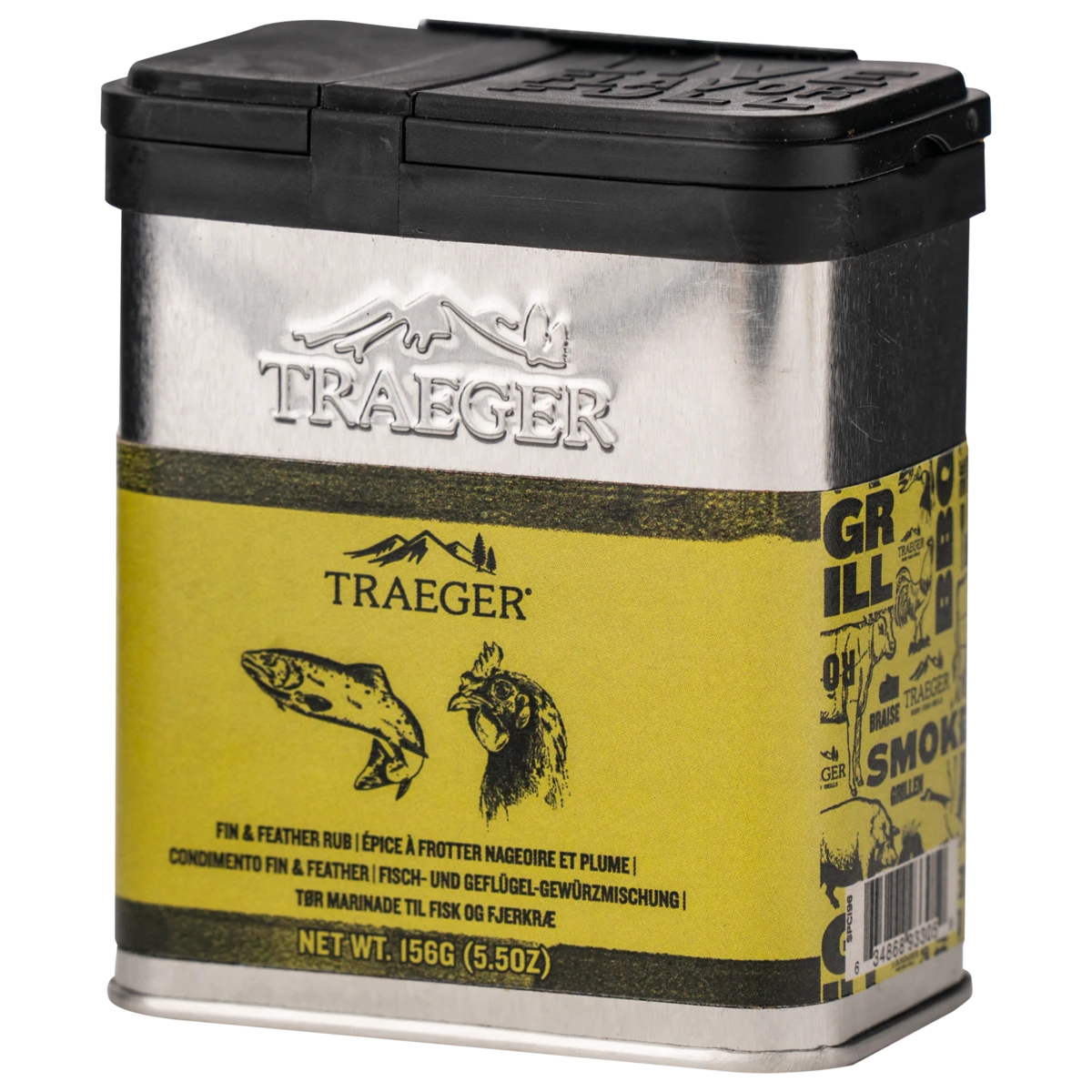 TRAEGER FIN & FEATHER RUB 2 TRAEGER FIN & FEATHER RUB