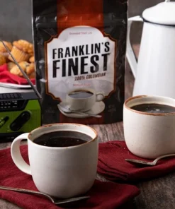 Franklin's Finest Survival Coffee (720 Servings, 1 Bucket) Food & Food Storage 13 Franklin's Finest Survival Coffee (720 Servings, 1 Bucket) Food & Food Storage